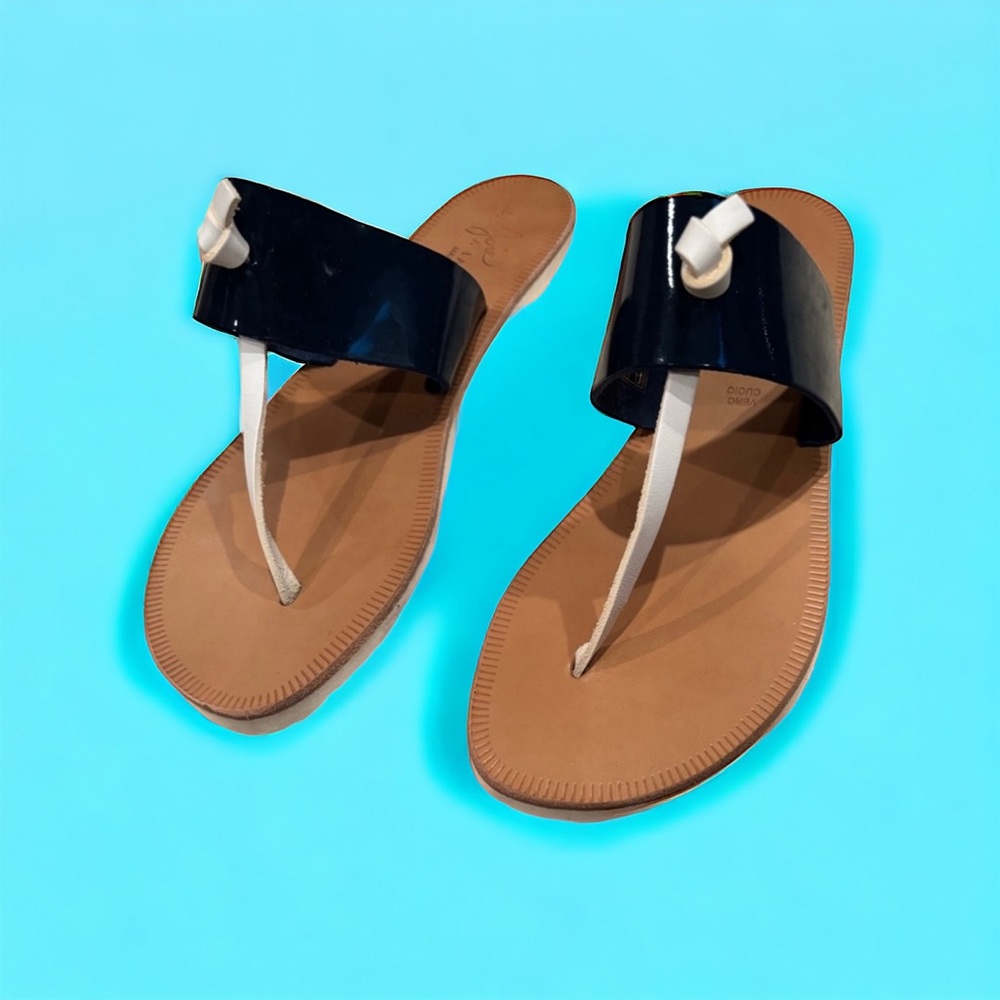 JOIE A LA PAIGE MALAGA SMX 1670 NAVY/ WHITE PATENT